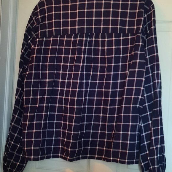 BNWT Gap Popover Plaid Shirt XXL - Picture 5 of 7